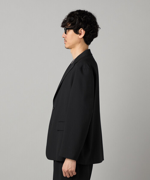 COMME CA MEN(コムサメン)の「【セットアップ対応】尾州産 ウォッシャブルトロ シングルテーラードジャケット(テーラードジャケット・メンズ・グレー/ブラック・L/M/S)」の19枚目の写真