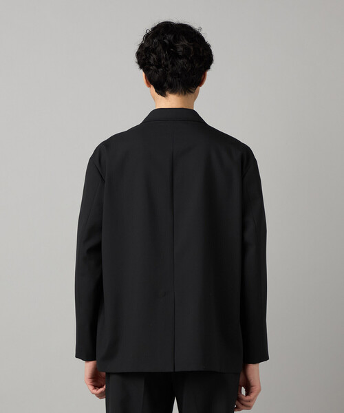 COMME CA MEN(コムサメン)の「【セットアップ対応】尾州産 ウォッシャブルトロ シングルテーラードジャケット(テーラードジャケット・メンズ・グレー/ブラック・L/M/S)」の20枚目の写真
