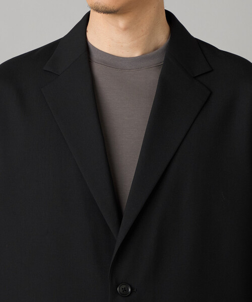 COMME CA MEN(コムサメン)の「【セットアップ対応】尾州産 ウォッシャブルトロ シングルテーラードジャケット(テーラードジャケット・メンズ・グレー/ブラック・L/M/S)」の21枚目の写真