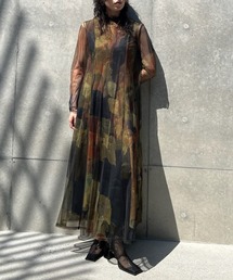 Ameri（アメリ）の「UND GYPSUM ART DRESS（ドレス）」