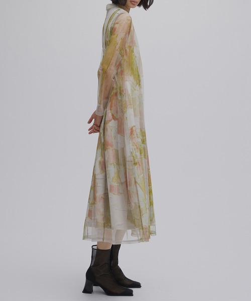 Ameri（アメリ）の「UND GYPSUM ART DRESS（ドレス）」 - WEAR