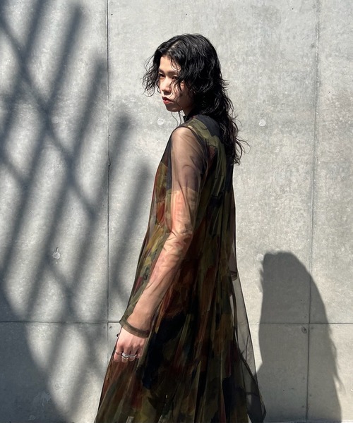 Ameri（アメリ）の「UND GYPSUM ART DRESS（ドレス）」 - WEAR