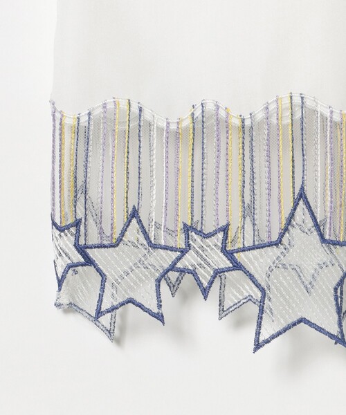 BEAMS HEART(ビームスハート)の「カラフル☆刺繍シャツ(シャツ/ブラウス・レディース・ブラック/オフホワイト・FREE)」の15枚目の写真