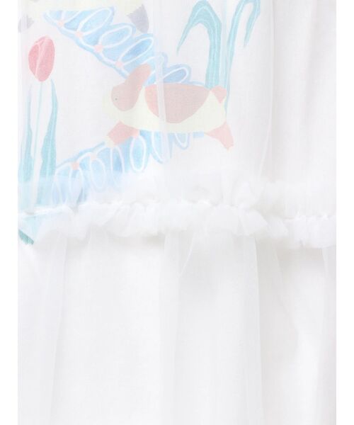 merry jenny（メリージェニー）の「チュールティアードチュニック（チュニック・レディース・ピンク/ブルー/チャコールグレー/オフホワイト・FREE）」の21枚目の写真