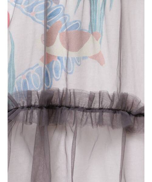 merry jenny（メリージェニー）の「チュールティアードチュニック（チュニック・レディース・ピンク/ブルー/チャコールグレー/オフホワイト・FREE）」の22枚目の写真