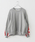 DISCOVERED�i�f�B�X�J�o�[�h�j�́uDISCOVERED / �f�B�X�J�o�[�h PLAYCARD CROCHET SLEEVE SWEAT�i�X�E�F�b�g�j�v�b�O���[