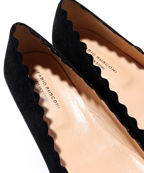 FABIO RUSCONI(ファビオルスコーニ)の「FABIO RUSCONI/ファビオルスコーニ オープントゥパンプス(パンプス・レディース・ブラウン/ブラック・38/36/37)」の7枚目の写真