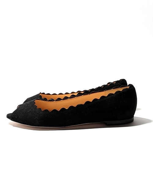 FABIO RUSCONI(ファビオルスコーニ)の「FABIO RUSCONI/ファビオルスコーニ オープントゥパンプス(パンプス・レディース・ブラウン/ブラック・38/36/37)」の9枚目の写真