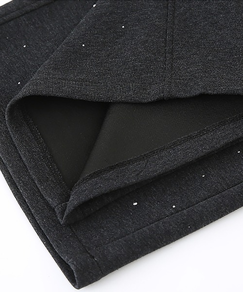 LAFFMO（ラフモ）の「スパンコール付きスウェットカーブパンツ（その他パンツ・レディース・ベージュ/グレー・F）」の22枚目の写真