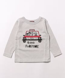 P.FIELD（ピーフィールド）の「P.FIELD　日本製　ハッピーカー　ロンT（Tシャツ/カットソー）」