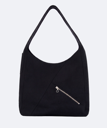 EYEUNDERSTAND（アイアンダスタンド）の「オックスフォードラウンドショルダーバッグ（ブラック）（ショルダーバッグ）」