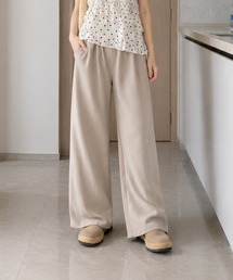 ウエストゴムワイドパンツ