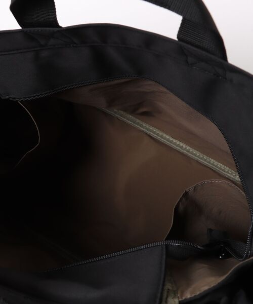 PENDLETON(ペンドルトン)の「【 PENDLETON x MARIE INABA / ペンドルトン x マリエ イナバ 】 MOTHERS BAG / マザーズバッグ(トートバッグ・レディース・キャメル/その他1/ブラック・FREE)」の7枚目の写真