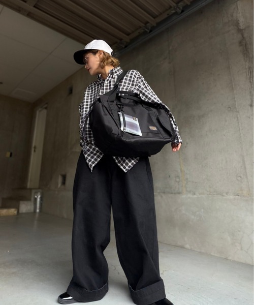 PENDLETON(ペンドルトン)の「【 PENDLETON x MARIE INABA / ペンドルトン x マリエ イナバ 】 MOTHERS BAG / マザーズバッグ(トートバッグ・レディース・キャメル/その他1/ブラック・FREE)」の20枚目の写真