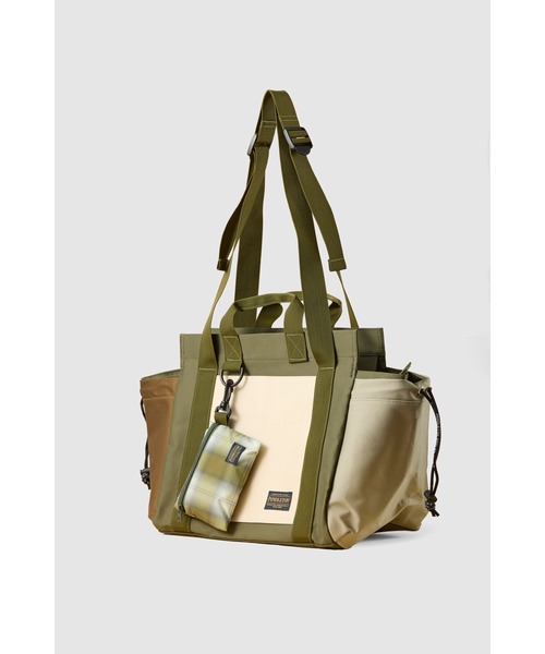 PENDLETON(ペンドルトン)の「【 PENDLETON x MARIE INABA / ペンドルトン x マリエ イナバ 】 MOTHERS BAG / マザーズバッグ(トートバッグ・レディース・キャメル/その他1/ブラック・FREE)」の18枚目の写真