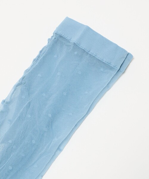 FALKE（ファルケ）の「＜FALKE＞DOT 15D タイツ（タイツ/ストッキング・レディース・ブラック/ライトブルー/ホワイト・S/M）」の4枚目の写真