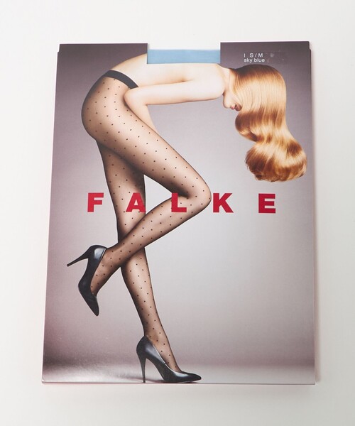 FALKE（ファルケ）の「＜FALKE＞DOT 15D タイツ（タイツ/ストッキング・レディース・ブラック/ライトブルー/ホワイト・S/M）」の9枚目の写真