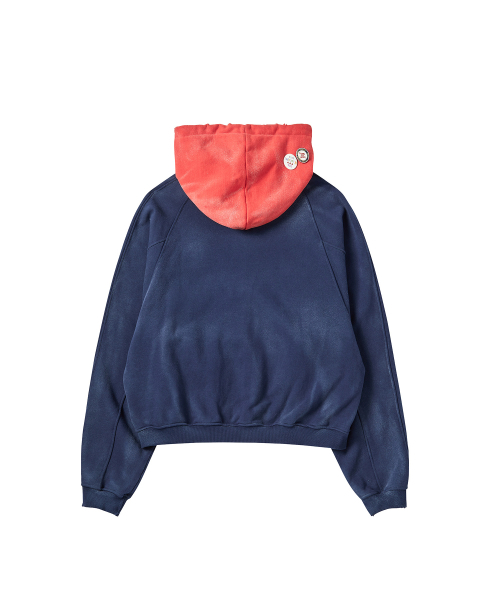 Beyond Closet（-）の「[コレクションライン] ワンアートディテールフードジップアップ ネイビー（パーカー・メンズ・その他・MEDIUM/LARGE）」の4枚目の写真