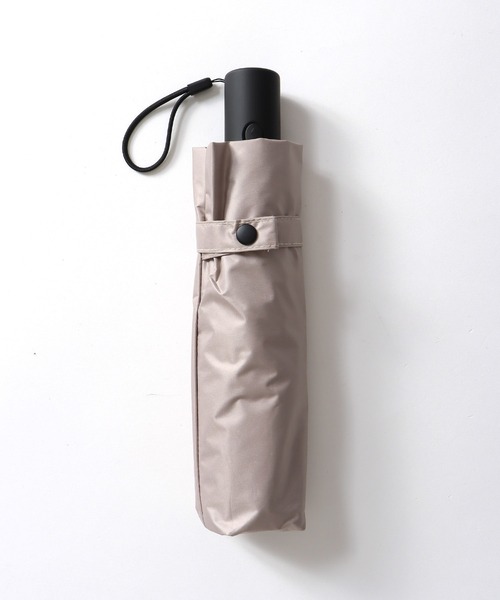 Cepica（セピカ）の「完全遮光プレーンminiJUMP（折りたたみ傘・レディース・ホワイト/グレイッシュベージュ・FREE）」の2枚目の写真