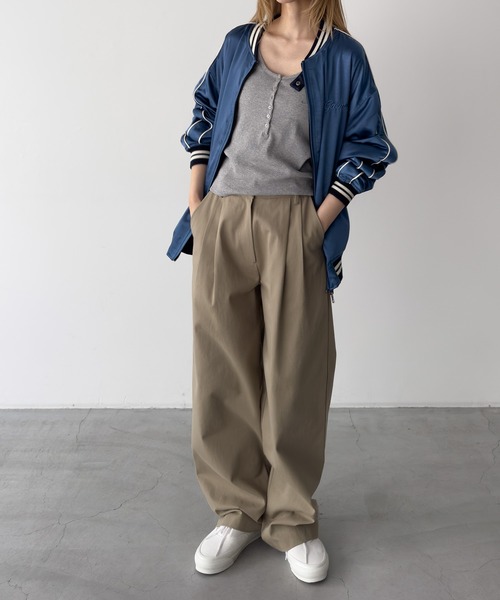 CANAL JEAN(キャナルジーン)の「diggity リバーシブルスタジャン(スタジャン・レディース・ブルー・ONE SIZE)」の5枚目の写真