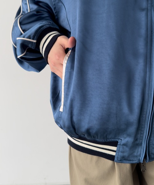 CANAL JEAN(キャナルジーン)の「diggity リバーシブルスタジャン(スタジャン・レディース・ブルー・ONE SIZE)」の11枚目の写真