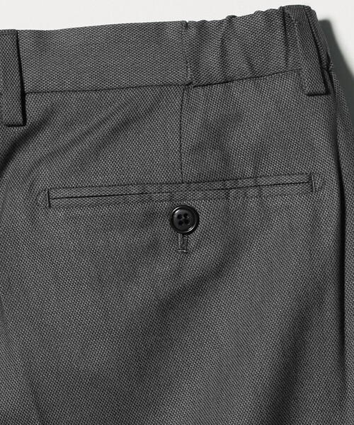 A DAY IN THE LIFE UNITED ARROWS(アデイインザライフユナイテッドアローズ)の「ドビー ノープリーツ スラックス-マシンウォッシャブル・接触冷感-<A DAY IN THE LIFE>(スラックス・メンズ・ネイビー/ベージュ/ダークグレー/ライトグレー・XL/L/M/S)」の14枚目の写真