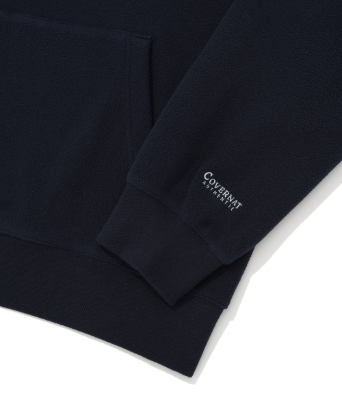 COVERNAT(カバーナット)の「Cロゴフリースオーバーサイズフードパーカー ネイビー(パーカー・レディース・その他・SMALL/MEDIUM)」の8枚目の写真