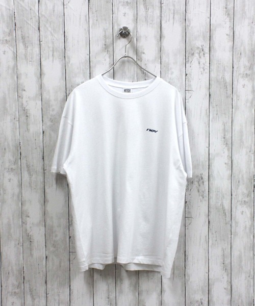 NEV（ネブ）の「【NEV】オーバーサイズ グラフィックプリント Tシャツ（N26-100)（Tシャツ/カットソー・メンズ・ホワイト系その他/ブルー系その他/チャコール/ネイビー/杢グレー/ダークグリーン/オフホワイト/グレー系その他・L/M/XL）」の10枚目の写真