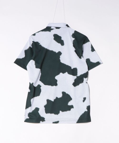 Loudmouth(ラウドマウス)の「【Loudmouth:ラウドマウス】プレミアムカノコ総柄半袖シャツ ゴルフ 通気性 速乾性(シャツ/ブラウス・メンズ・ホワイト×ブラック/その他6/その他7/その他8/その他9・MEDIUM/LARGE/LL/XX-LARGE)」の10枚目の写真