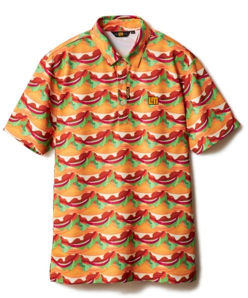 Loudmouth(ラウドマウス)の「【Loudmouth:ラウドマウス】プレミアムカノコ総柄半袖シャツ ゴルフ 通気性 速乾性(シャツ/ブラウス・メンズ・ホワイト×ブラック/その他6/その他7/その他8/その他9・MEDIUM/LARGE/LL/XX-LARGE)」の19枚目の写真
