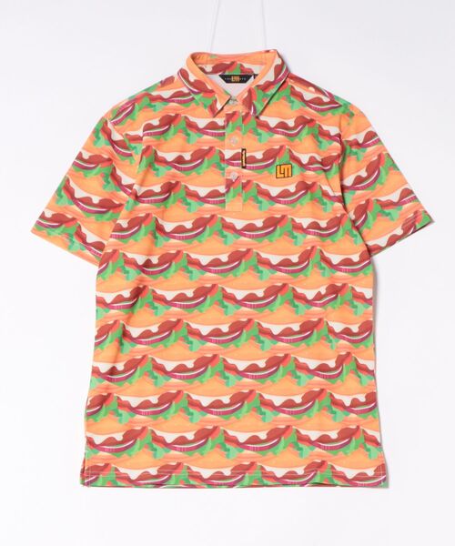 Loudmouth(ラウドマウス)の「【Loudmouth:ラウドマウス】プレミアムカノコ総柄半袖シャツ ゴルフ 通気性 速乾性(シャツ/ブラウス・メンズ・ホワイト×ブラック/その他6/その他7/その他8/その他9・MEDIUM/LARGE/LL/XX-LARGE)」の7枚目の写真
