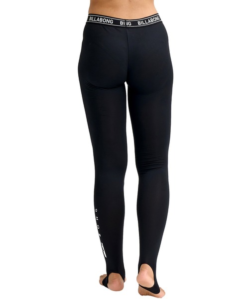 BILLABONG(ビラボン)の「BILLABONG/ビラボン 水着 ラッシュガード トレンカ LOGO BAND UV TORENKA BG013401 UT(その他パンツ・レディース・ブラック×ホワイト/ブラック×ブルー・M)」の5枚目の写真