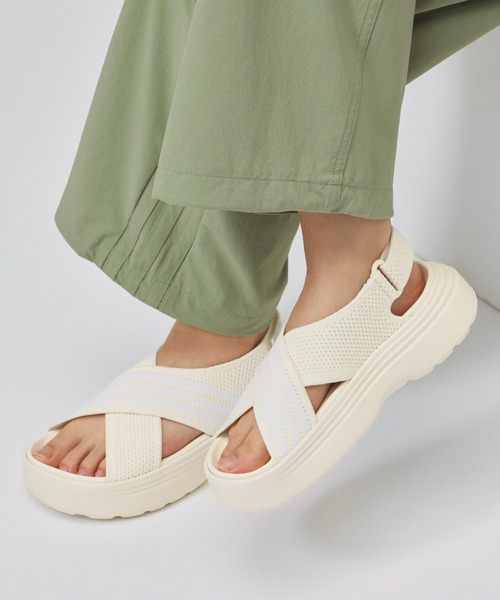 Avail すにすて　sneakerstep サンダルサンダル　Lサイズ アディダス adidas ライフスタイル サンダル（サンダル）｜adidas
