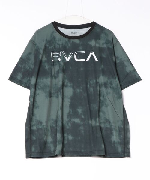 RVCA(ルーカ)の「RVCA/ルーカ 半袖 Tシャツ ロゴ バックプリント 速乾 軽量 ストレッチ BG04A221(Tシャツ/カットソー・メンズ・ブラック×ブラック/ブラック×ホワイト/グレー・S/L/M)」の16枚目の写真