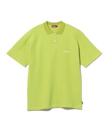 HELLRAZOR / SCRIPT LOGO WAFFLE POLO SHIRT