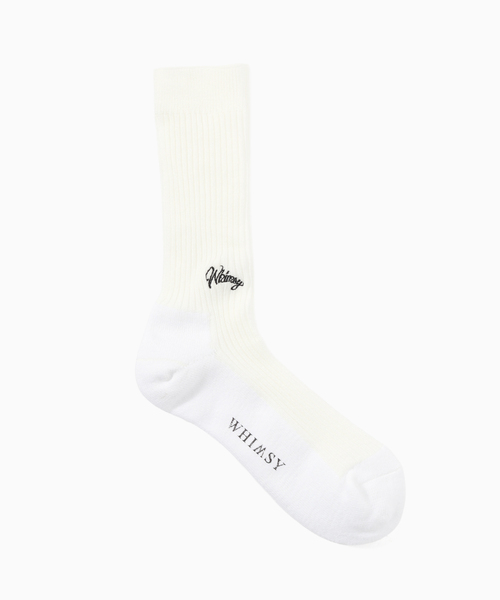Whimsy(ウィムジー)の「Whimsy / ウィムジー Emjay Socks/Spring(ソックス/靴下・メンズ・グリーン/ホワイト/ピンク/ブラック/ベージュ系その他/パープル系その他・FREE)」の1枚目の写真