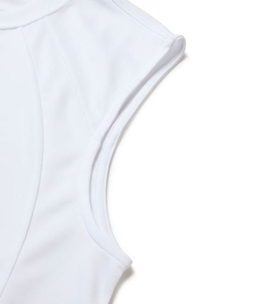 NEW ERA(ニューエラ)の「【NEW ERA】スリーブレス テック Tシャツ Vertical / 2カラー(Tシャツ/カットソー・メンズ・ブラック/ホワイト・M/L)」の16枚目の写真