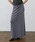 Rohwel�i���[�E�F���j�́uBorder Long Stretch Skirt / �{�[�_�[�����O�X�g���b�`�X�J�[�g�i�X�J�[�g�j�v�b�O���[