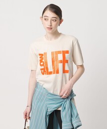 【別注】＜MIXTA＞SLOW LIFE Tシャツ NATURAL