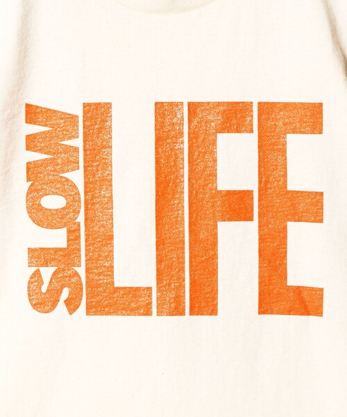 MIXTA(ミクスタ)の「【別注】<MIXTA>SLOW LIFE Tシャツ NATURAL(Tシャツ/カットソー・レディース・ナチュラル・S)」の13枚目の写真