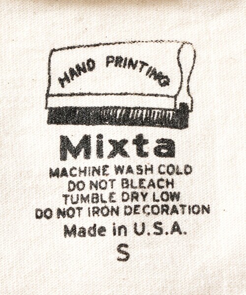 MIXTA(ミクスタ)の「【別注】<MIXTA>SLOW LIFE Tシャツ NATURAL(Tシャツ/カットソー・レディース・ナチュラル・S)」の15枚目の写真
