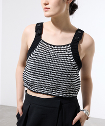 IENA(�C�G�i)�́y�ꕔ�X�܌���zJANE SMITH/�W�F�[���X�~�X BUTTON TANK TOP �^���N�g�b�v(�j�b�g/�Z�[�^�[)