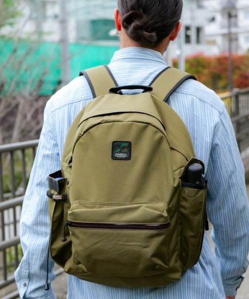AS2OV(アッソブ)の「【AS2OV/アッソブ】 330×1000D CORDURA STANDARD SERIES DAY PACK / デイパック リュック(バックパック/リュック・メンズ・ネイビー/キャメル/チョコ/カーキ/ブラック/グレー・FREE)」の4枚目の写真