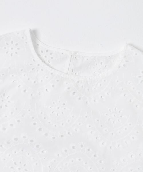 ITEMS URBANRESEARCH(アイテムズ アーバンリサーチ)の「スカラップスリーブレースブラウス(シャツ/ブラウス・レディース・ホワイト/ブルー/ブラック・FREE)」の11枚目の写真