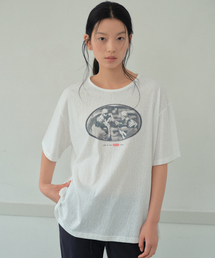 オアシススラブグラフィック半袖Tシャツ_IVORY(WB6TP33)