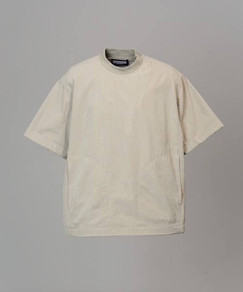 MAISON SPECIAL(メゾンスペシャル)の「《UNISEX》DOTMESH Airy Fabric Prime-Over Short-sleeved T-shirt/ドットメッシュエアリーファブリックプライムオーバーショートスリーブTシャツ【MAISON SPECIAL/メゾンスペシャル】(Tシャツ/カットソー・メンズ・ブラック/グレイッシュベージュ/ラベンダー/ライトグレー・0/1/2)」の21枚目の写真