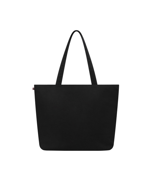S'EST(エスイーエスティー)の「Patch Shopper Bag Black(エコバッグ/サブバッグ・メンズ・ブラック・FREE)」の3枚目の写真