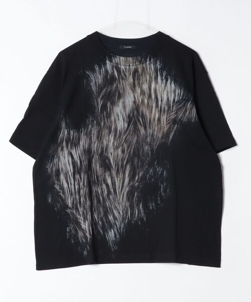 TAAKK(ターク)の「【TAAKK】TA25AW-JR187(Tシャツ/カットソー・メンズ・ブラック/ブラウン・3)」の1枚目の写真