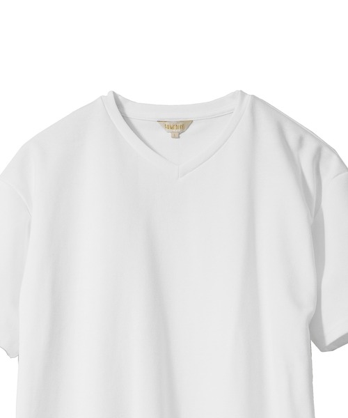 SOMEDIFF(サムディフ)の「【極】プレミアム半袖ビッグTシャツ メンズ クルーネック Vネック オーバーサイズ カットソー 夏服(Tシャツ/カットソー・メンズ・ブラック/ブラック系1/ネイビー/ホワイト/オリーブ系1/オリーブ/ホワイト系1/ネイビー系1・S/XL/M/XXL/L)」の19枚目の写真