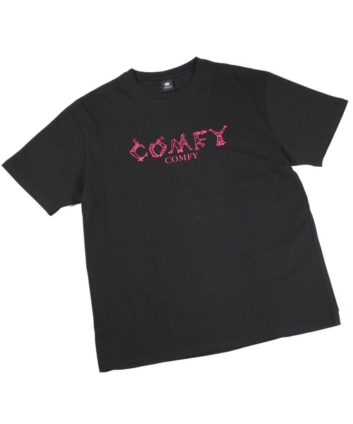 ONEXONE(ワンフォーワン)の「【ONEXONE/ワンフォーワン】COMFY STYLE TEE(Tシャツ/カットソー・メンズ・ホワイト/ブラック・MEDIUM/LARGE)」の2枚目の写真